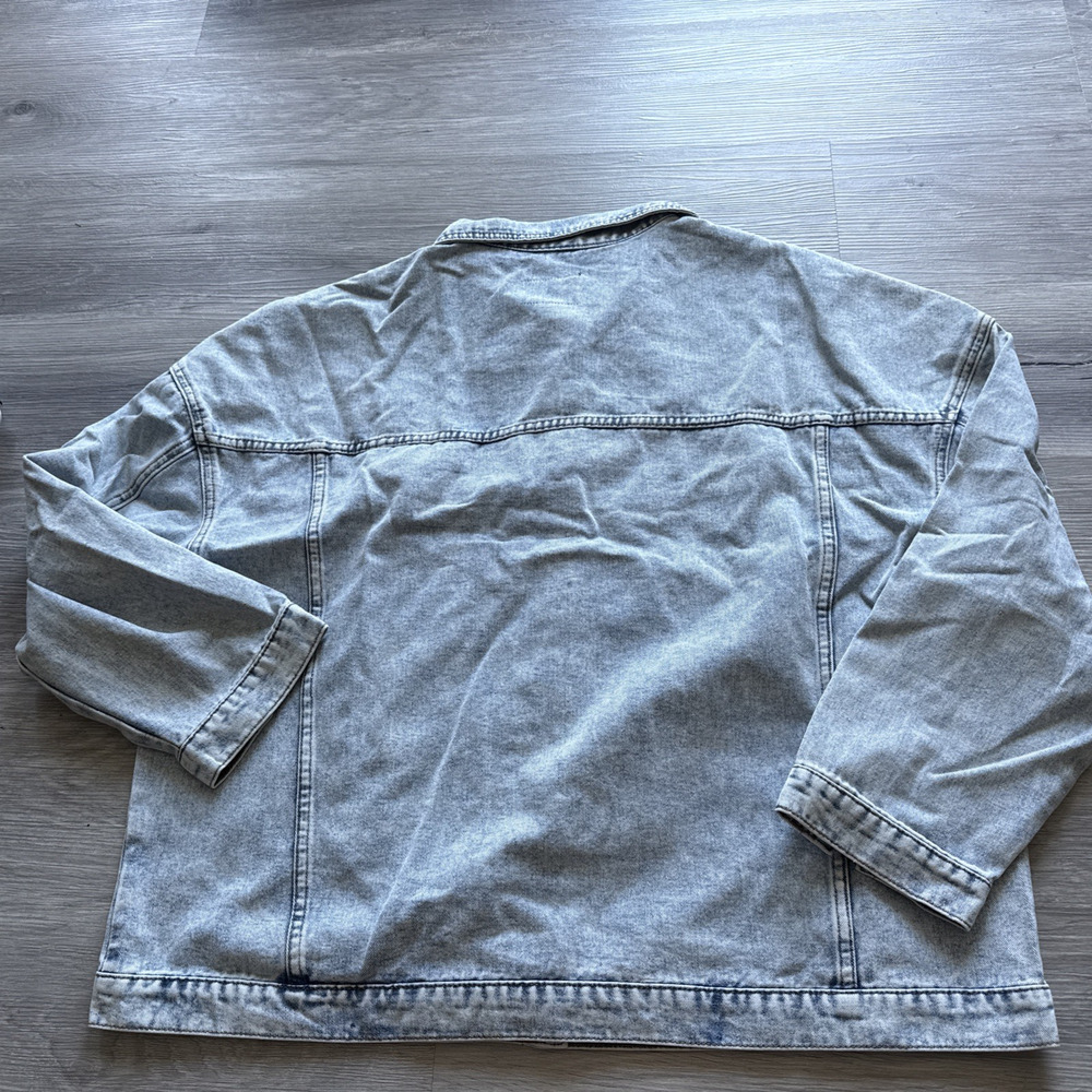 FME Jean Jacket, Blue, XL - Picture 4 of 6